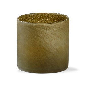 tagltd Blasted Candleholder Green - 1 of 2