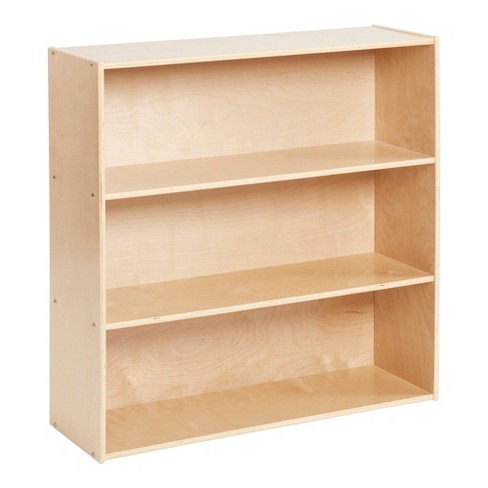 Ecr4kids Streamline 3-shelf Storage Cabinet, 36in, Kid's Bookshelf ...