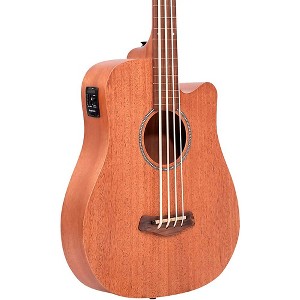 Gold Tone 25" Scale Fretless Acoustic-Electric MicroBass Natural - 1 of 4