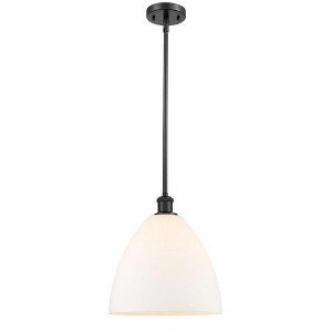 Bristol Glass - 1 Light Mini Pendant In Industrial Style-12.75 Inches Tall and 12 Inches Wide - 1 of 1