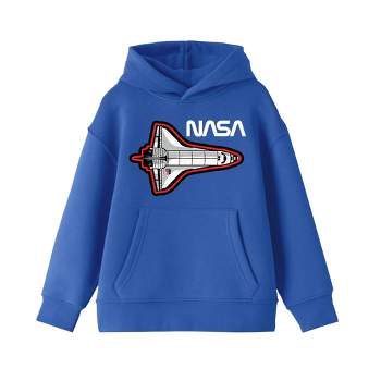 NASA Space Shuttle Patch Youth Royal Blue Sweatshirt