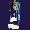 Junior's Design By Humans Panda, Bamboo & the Moon By ikaruz T-Shirt - 2 of 3