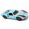 KiNSMART SetOf3 1966 Ford GT40 MKII Heritage Edition 5" 1:32 Scale Die Cast Metal Model Toy Super Race Car Blue Brown Black - 3 of 4