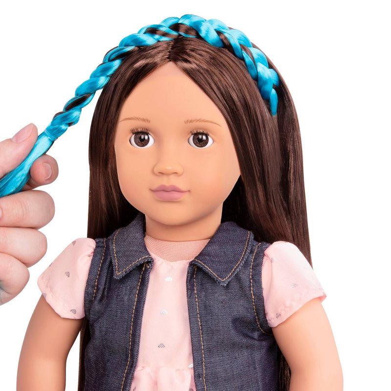 Our Generation Kaelyn with Style Book 18&#34; Hair Play Doll, 5 of 7