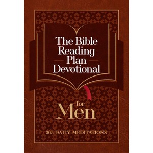 The Bible Reading Plan Devotional for Men - by  Broadstreet Publishing Group LLC (Leather Bound) - 1 of 1