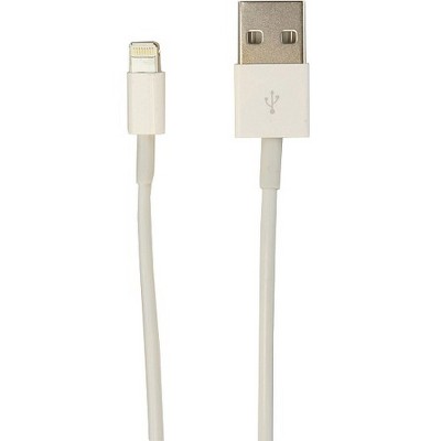 VisionTek Lightning to USB White 1 Meter Cable - 3.25 ft Lightning/USB Data Transfer Cable for iPhone, iPod, Computer, iPad, iPad mini