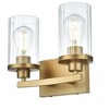 Elegant Lighting Thane 11.5 inch Wall Sconce in Satin Gold - 3 of 4
