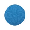 Unique Bargains Trivet Round Rope Woven Mat Cotton Non-woven Fabric 8.66"x8.66"x0.31" - 3 of 3
