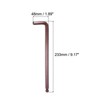 Unique Bargains S2 Steel Ball End Tip Extra Long Arm Metric Hex Key Wrench - 2 of 4