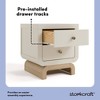 Storkcraft Santorini 2 Drawer Nightstand - 4 of 4
