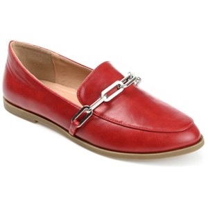 Journee Collection Womens Madison Slip On Round Toe Loafer Flats - 1 of 4