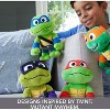Mattel Teenage Mutant Ninja Turtles: Mutant Mayhem Leonardo, Michelangelo, Donatello & Raphael Soft Plush Toy, 8 Inch - Collect Them All!!! - 3 of 4