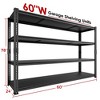 Adjustable Heavy Duty Metal Shelving Unit - 2 of 4