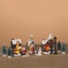 Northlight 10-Piece LED Lighted Houses and Trees Christmas Village Display Set - 2 of 4