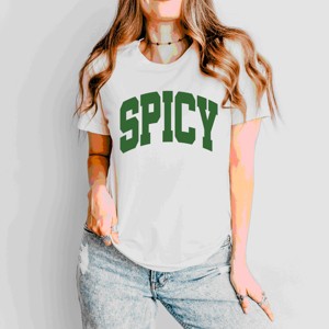 Simply Sage Market Spicy Varsity Short Sleeve Tee - 1 of 4