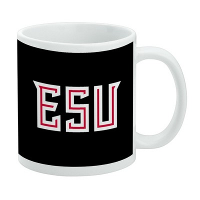 East Stroudsburg University of Pennsylvania Secondary Logo Ceramic Coffee Mug Novelty Gift Mugs for Coffee Tea and Hot Drinks 11oz White