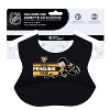 BabyFanatic Officially Licensed Unisex Silicone Baby Bib - NHL Pittsburgh Penguins. - image 3 of 3