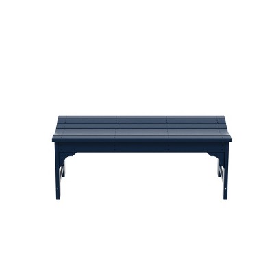 WestinTrends  Backless All-Weather Outdoor Bench for Patio Garden