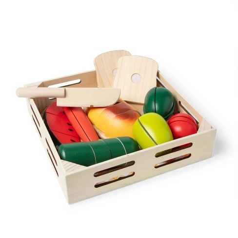 Melissa and doug fruit 2024 cutting set