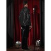 Lars Amadeus Men's Shiny Party Nightclub Zipper PU Jacket - 3 of 4