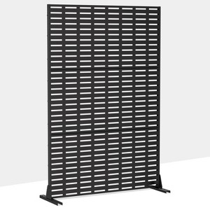 Dovelina Metal Outdoor Privacy Screen Freestanding Garden Privacy Screen - 1 of 4