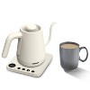 Cuisinart GK-1 Digital Gooseneck Kettle with Pour Over Coffee Filter Cone  Bundle