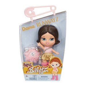 Bratz 8" Babyz Runwayz Dana Collectible Fashion Doll with Real Fashions - 1 of 4