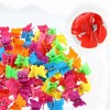 Unique Bargains Girls Mini Hair Clips Butterfly Shaped Cute Hair Accessories Multicolor 100 Pcs - 3 of 4