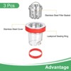 Unique Bargains Stainless Steel Anti-Odor Anti-Backflow Kitchen Drain Stoppers - 3 of 4