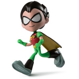 DC Comics Teen Titans Go Twisty Titans Robin 6-Inch Flexible Poseable Action Figure for Kids Ages 4+ with Bendable Limbs for Creative Play - 1 of 4