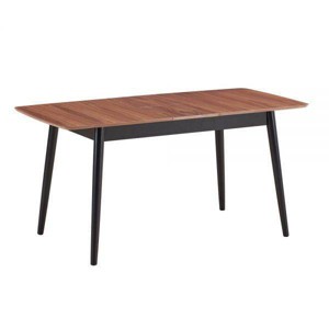 62.99" Lanae Dining Table Natural Black Finish - Acme Furniture - 1 of 4