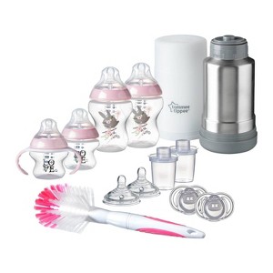 Tommee Tippee Closer to Nature Bottle Giftset - Pink