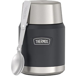 Thermos 16 oz. Icon Vacuum Insulated Stainless Steel Food Jar w/ Spoon - 1 of 2