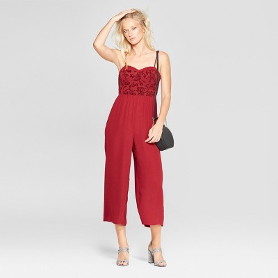 velvet jumpsuit target