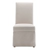 Classic Covered Armless Dining Chair - WOVENBYRD - 3 of 4