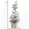 Sullivans Artificial 4'9" Pine with Snow Tree, Green - 3 of 3