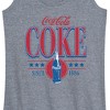 Women's - Coca-Cola - 90s Coke Collegiate Design Graphic Racerback Tank - 2 of 4