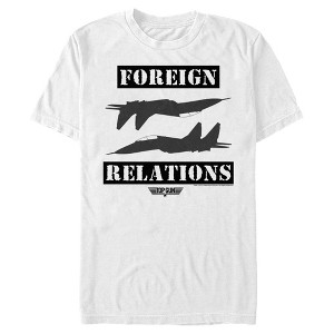 Men's Top Gun Keeping up Foreign Relations T-Shirt - 1 of 4