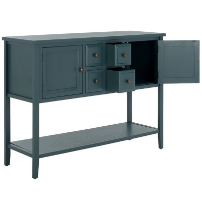Charlotte Slate Teal 4-Drawer Sideboard