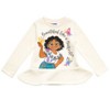 Disney Encanto Mirabel Luisa Isabela Girls Pullover Fleece Sweatshirt and Leggings Outfit Set Toddler - 3 of 4