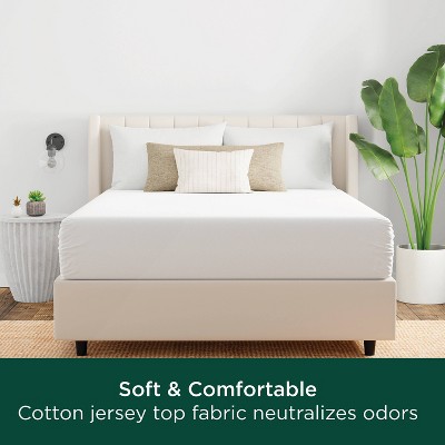 Twin White Cotton Waterproof Mattress Protector