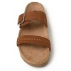 Minnetonka Women's Gideon Suede Slide Sandals 5697211 Brown - 6 - 3 of 4