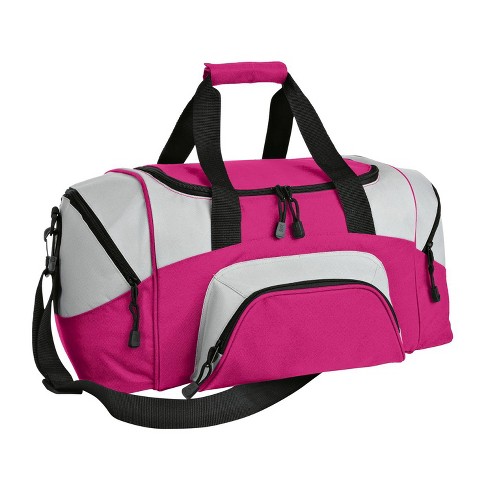 Port Authority Standard Colorblock Sport Duffel - Tropical Pink/grey ...