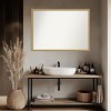 Amanti Art Mila Non-Beveled Wood Framed Bathroom Vanity Wall Mirror - 4 of 4
