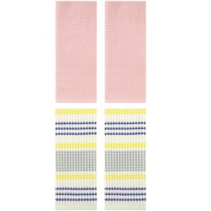 REGALWOVEN 4 Pcs Cotton Soft Absorbent Waffle Hand Towel for Home - 1 of 4