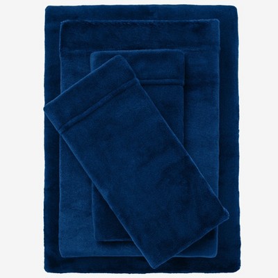 BrylaneHome BH Studio 4 Piece Microfleece Sheet Set