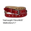 INSPIRE CHIC Women Faux Leather Belt Hollow Waist Belts with Buckle Belts - 3 of 4