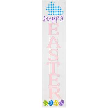 Northlight 36" Happy Easter Wooden Porch Board Sign Decoration