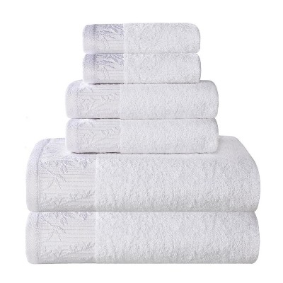 Noble House Ultra Soft 100% Cotton Extra Heavy Hotel & Spa Feel 6pc Bath  Towel Set Bathroom 2 Bath Towels 2 Hand Towels 2 Washcloths - Gray : Target