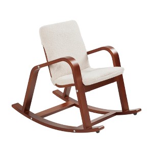 ECR4Kids Bentwood Rocking Chair with Cushion - 1 of 4